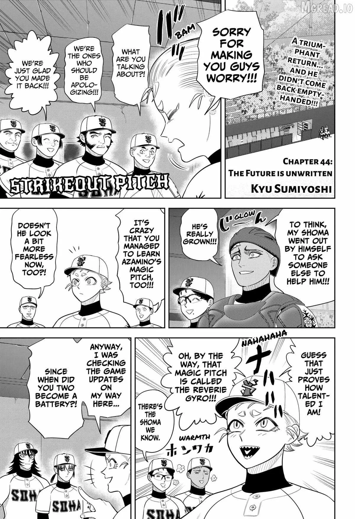 Strikeout Pitch Chapter 44 page 1