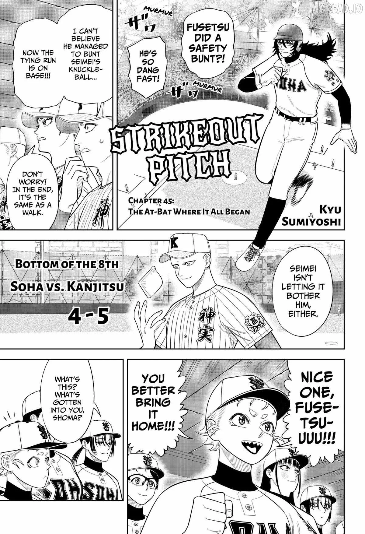 Strikeout Pitch Chapter 45 page 1
