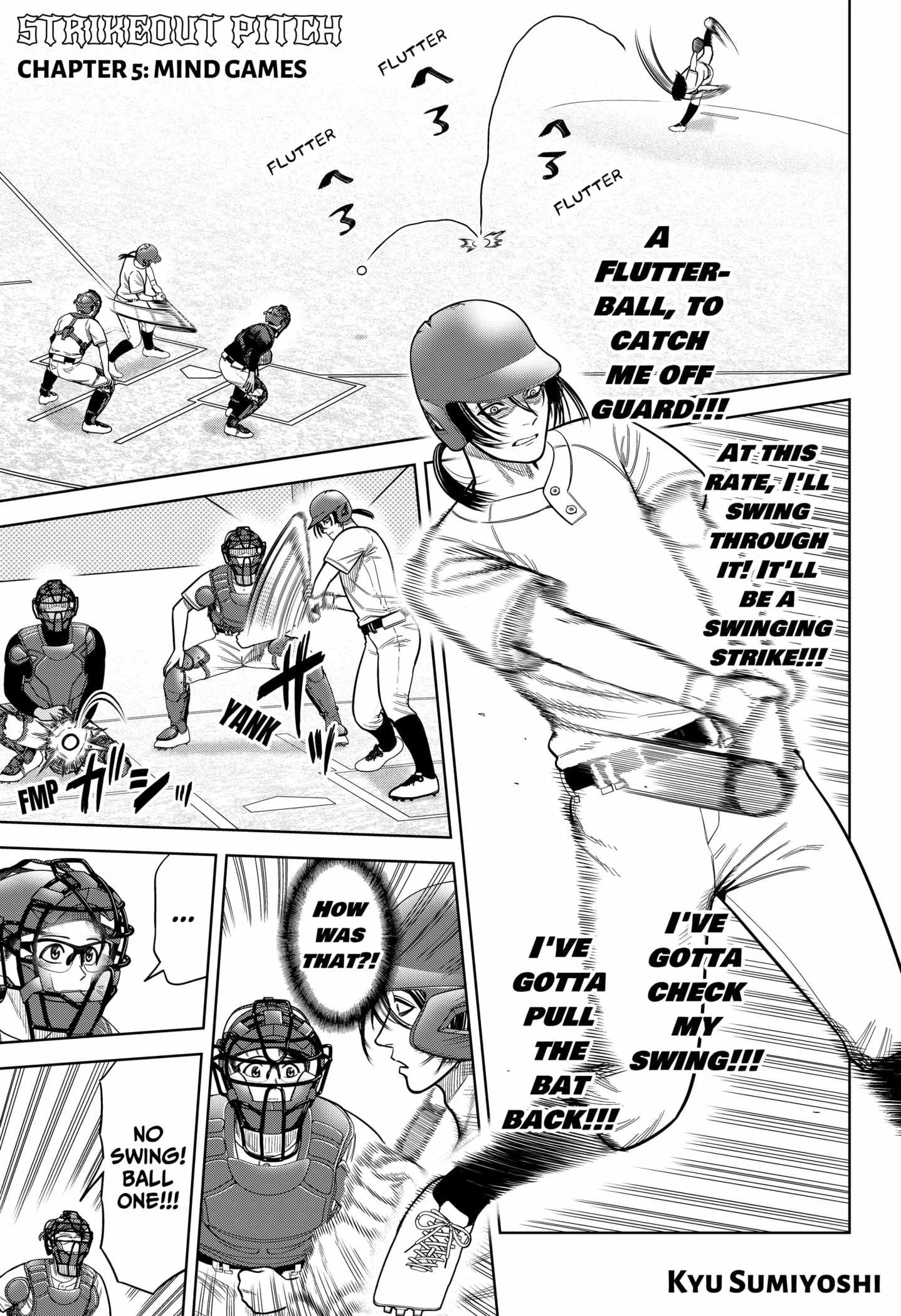Strikeout Pitch Chapter 5 page 1