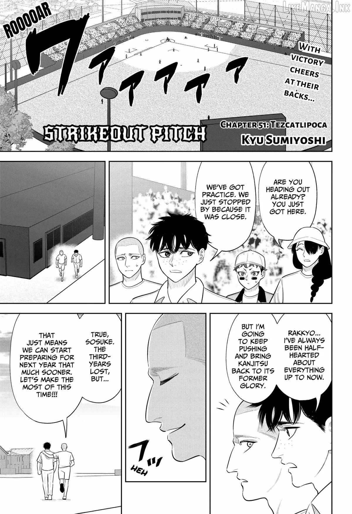 Strikeout Pitch Chapter 51 page 1