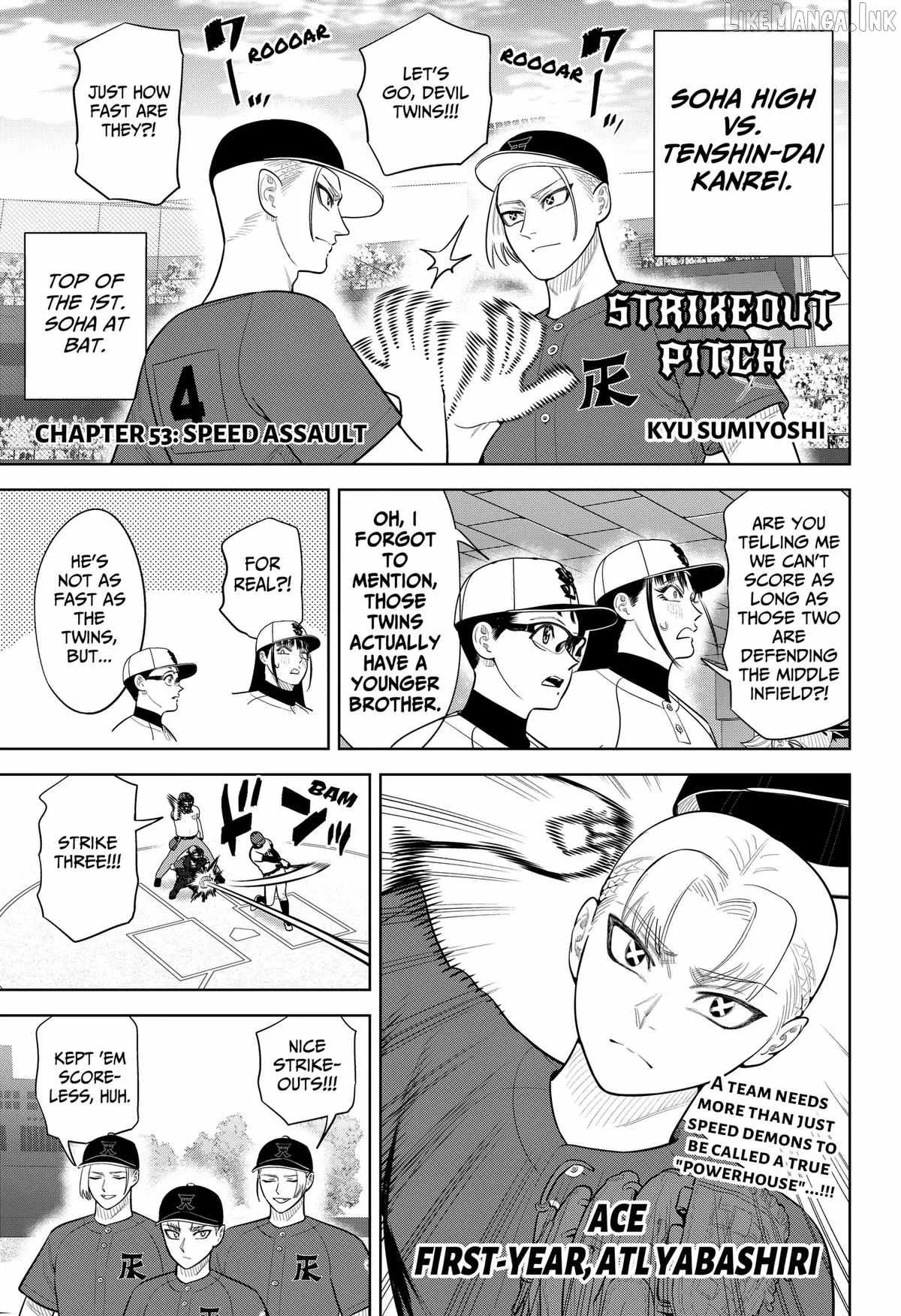 Strikeout Pitch Chapter 53 page 1