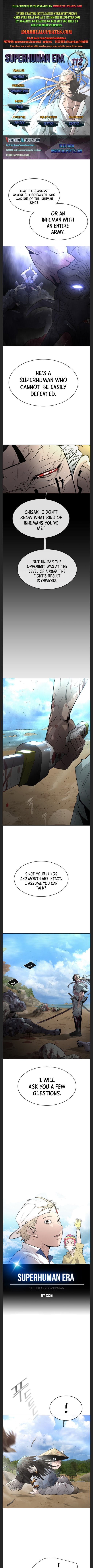 Superhuman Era Chapter 112 page 1