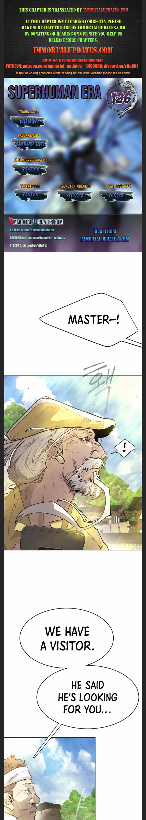 Superhuman Era Chapter 126 page 1