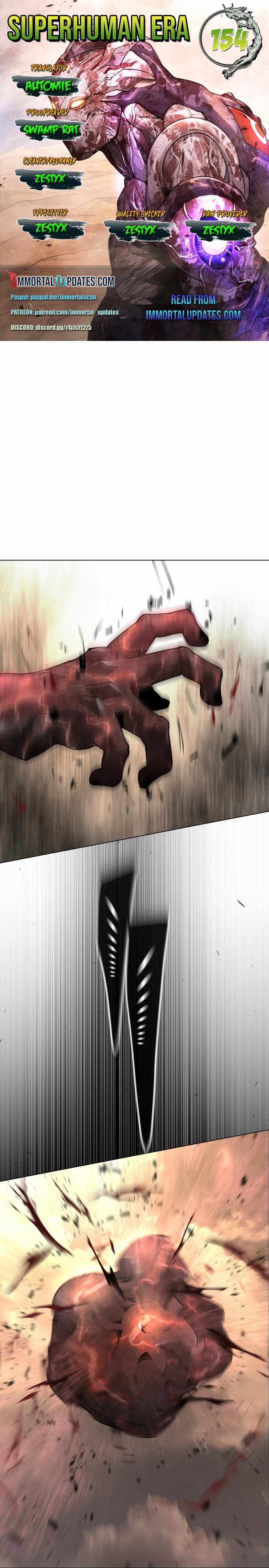 Superhuman Era Chapter 154 page 1