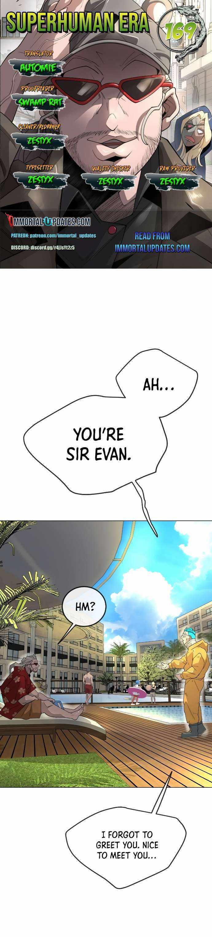 Superhuman Era Chapter 169 page 1