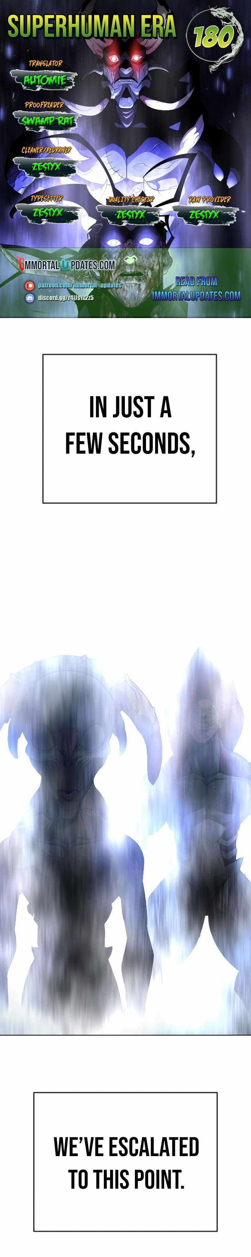 Superhuman Era Chapter 180 page 1