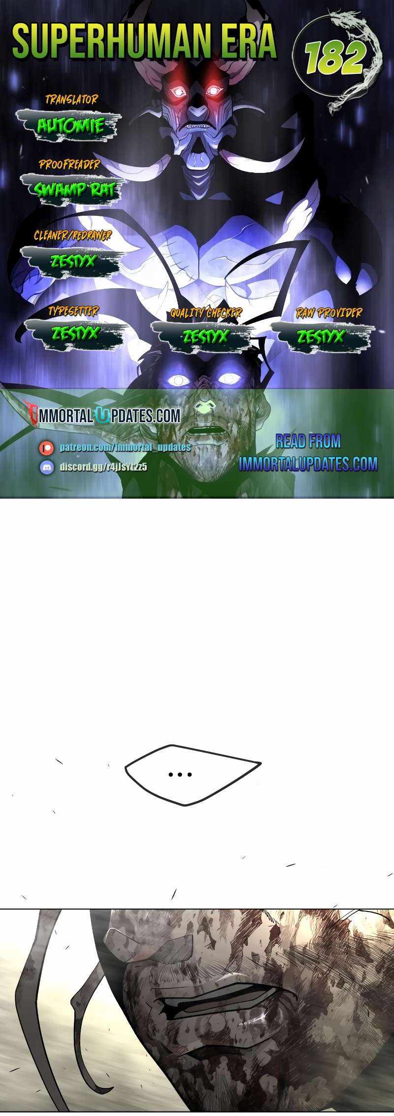 Superhuman Era Chapter 182 page 1