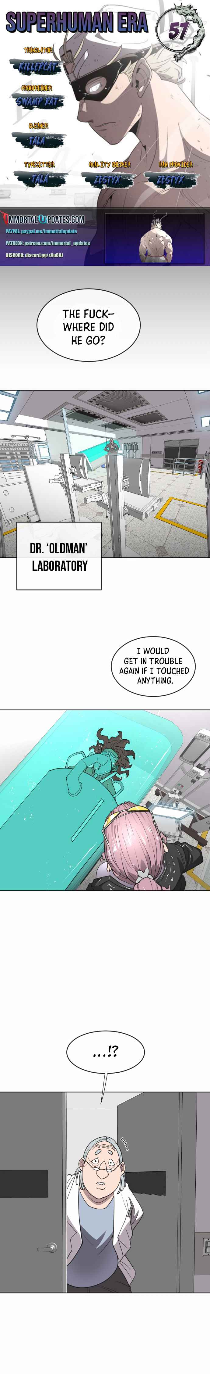Superhuman Era Chapter 57 page 1