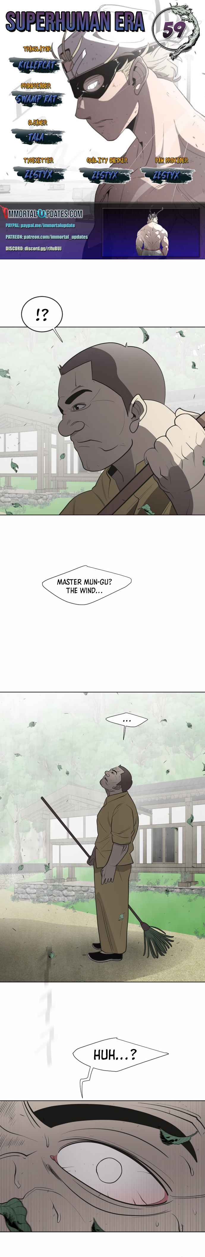 Superhuman Era Chapter 59 page 1