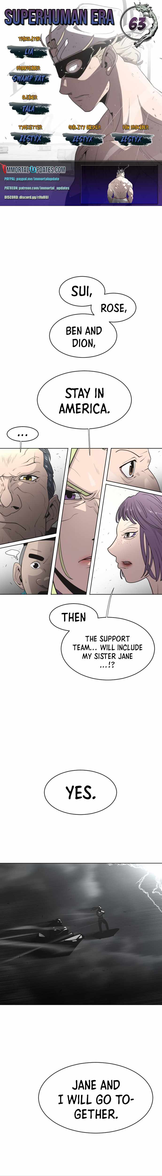 Superhuman Era Chapter 63 page 1