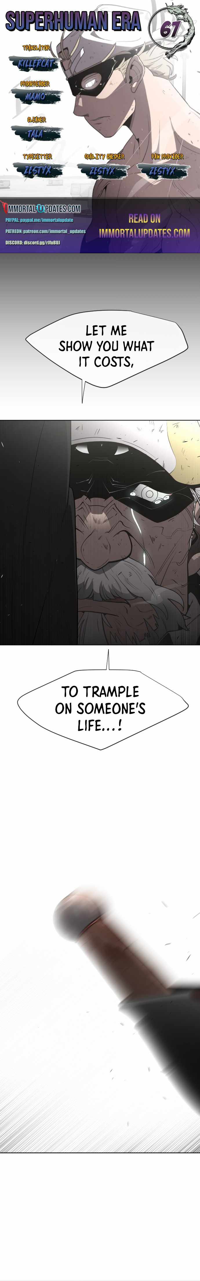 Superhuman Era Chapter 67 page 1