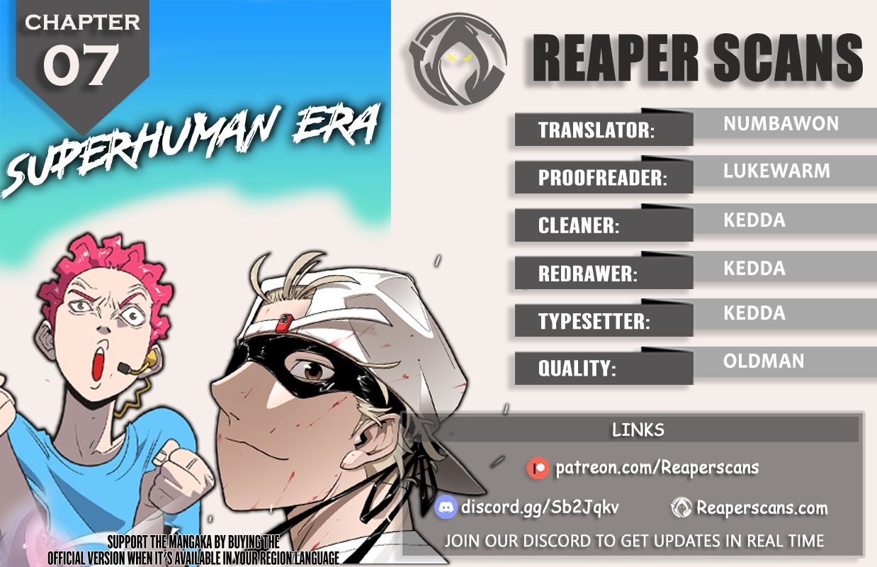 Superhuman Era Chapter 7 page 1