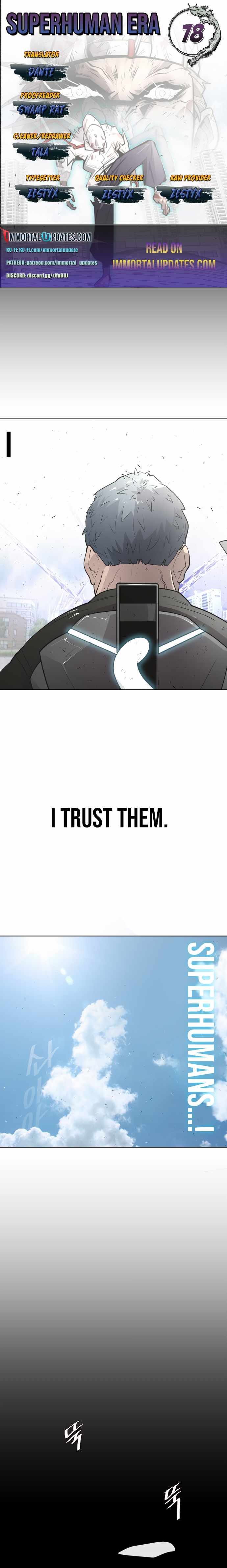 Superhuman Era Chapter 78 page 1