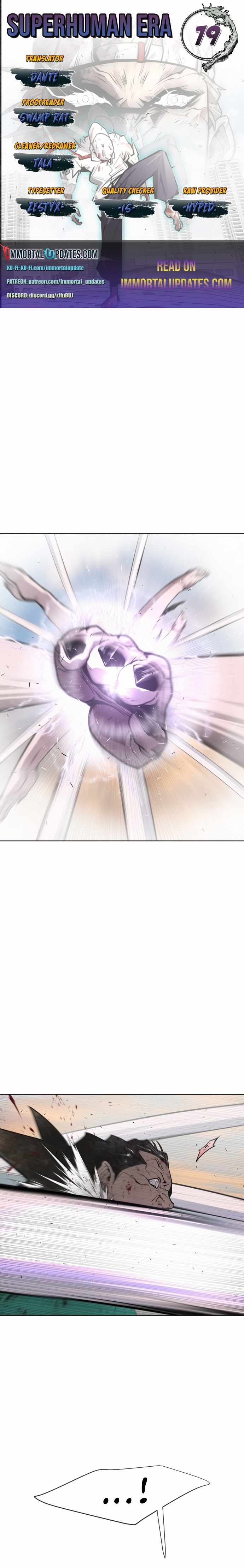 Superhuman Era Chapter 79 page 1