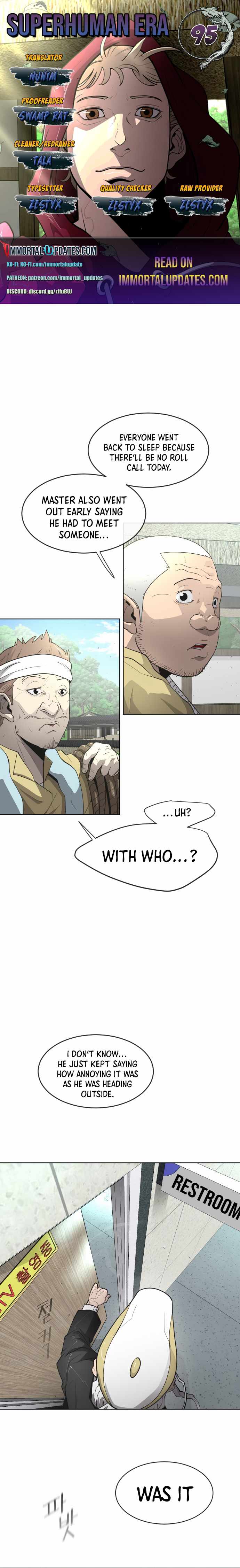 Superhuman Era Chapter 95 page 1