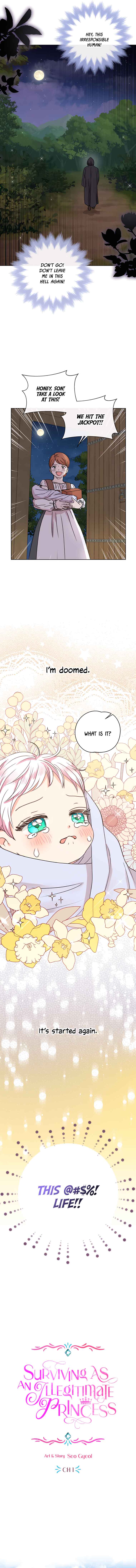 Surviving as an Illegitimate Princess Chapter 1 page 5