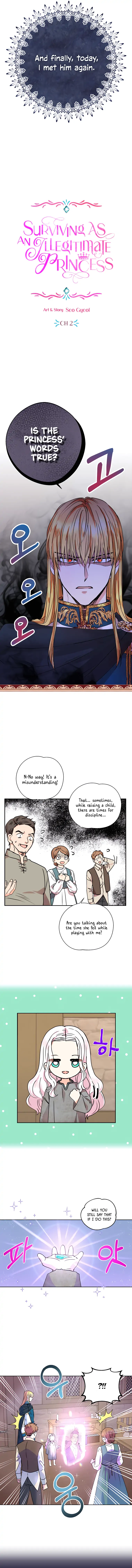 Surviving as an Illegitimate Princess Chapter 2 page 9