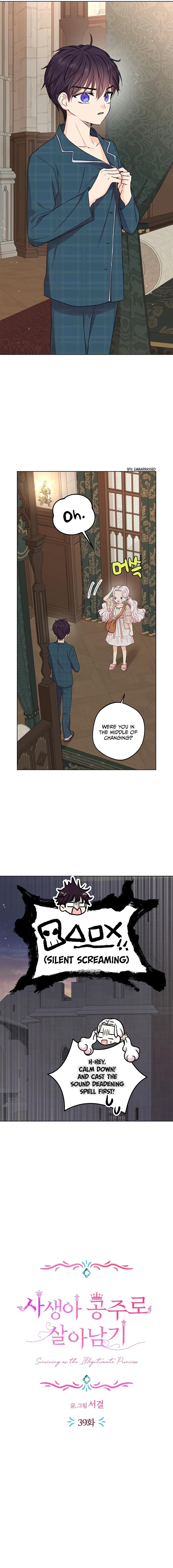 Surviving as an Illegitimate Princess Chapter 39 page 6