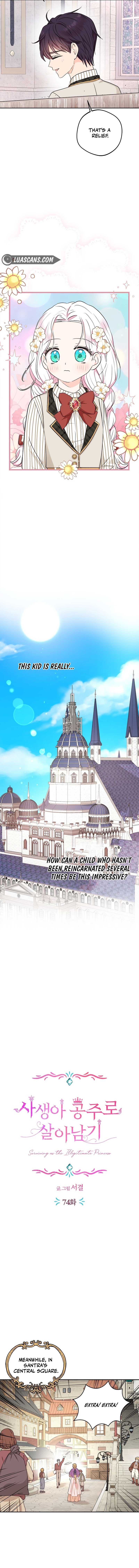 Surviving as an Illegitimate Princess Chapter 74 page 5