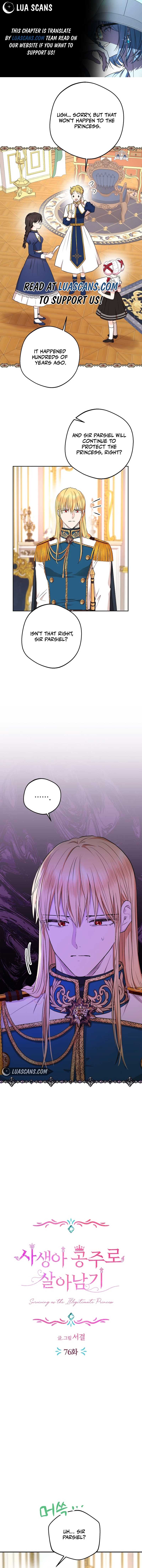 Surviving as an Illegitimate Princess Chapter 76 page 2