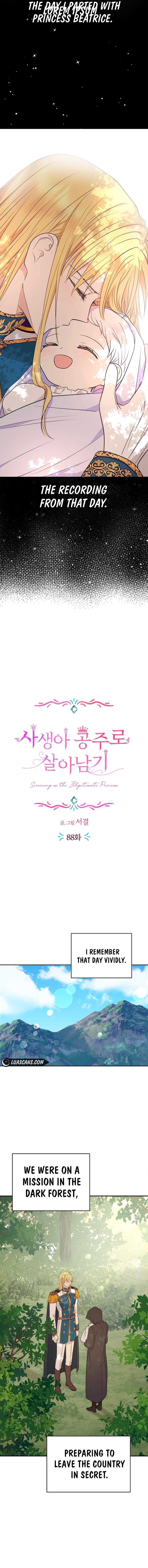 Surviving as an Illegitimate Princess Chapter 82 page 6