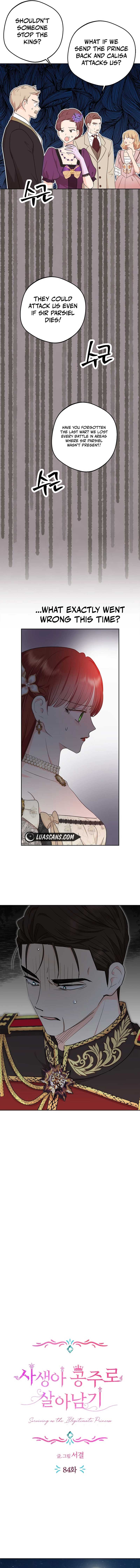 Surviving as an Illegitimate Princess Chapter 84 page 3