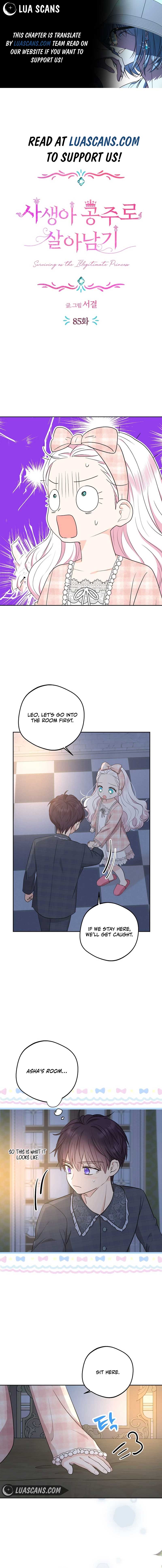 Surviving as an Illegitimate Princess Chapter 85 page 2