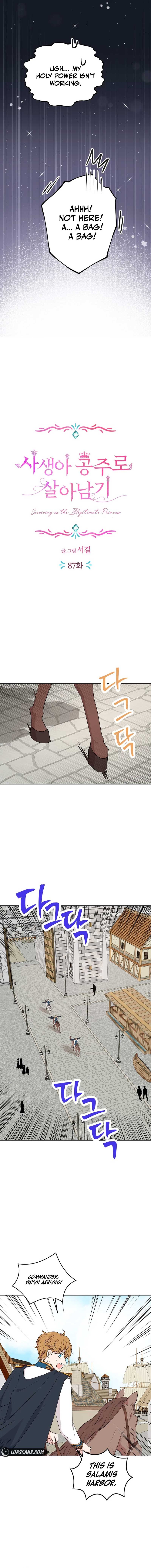 Surviving as an Illegitimate Princess Chapter 87 page 9