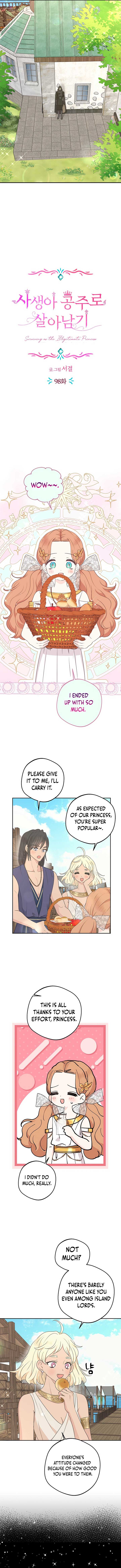 Surviving as an Illegitimate Princess Chapter 98 page 5