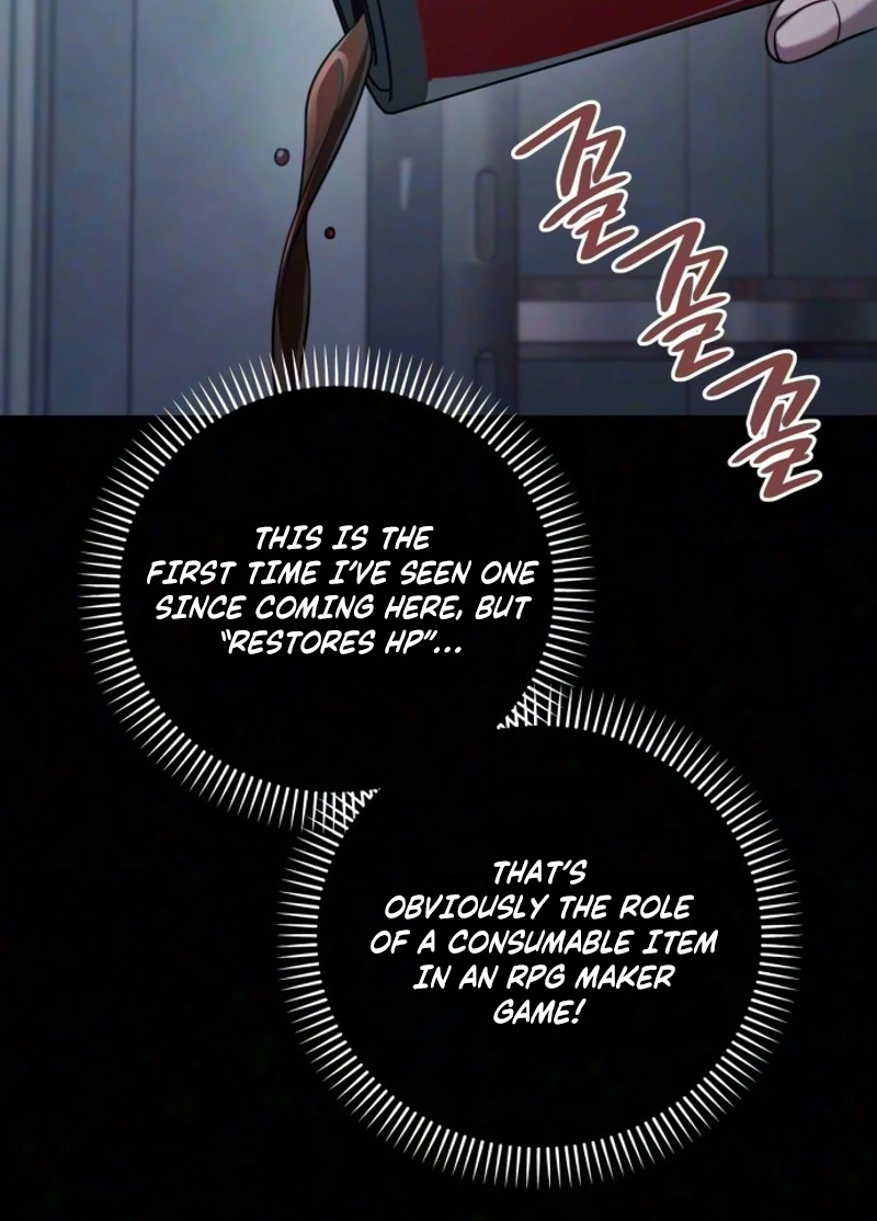 Surviving in an RPG Maker Horror Game Chapter 9 page 92