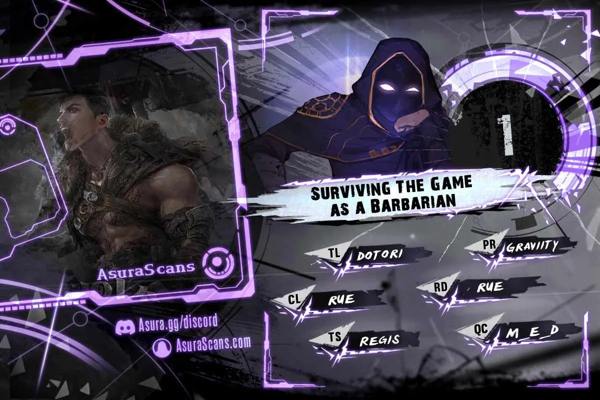 Surviving The Game as a Barbarian Chapter 1 page 1