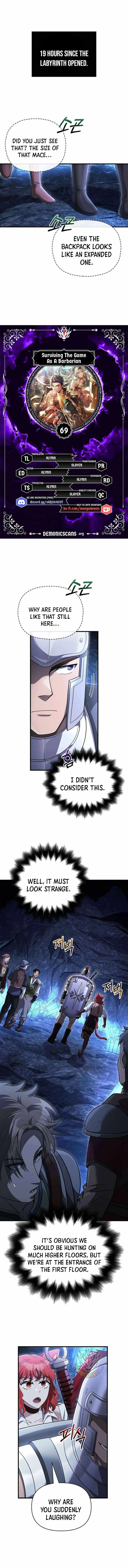 Surviving The Game as a Barbarian Chapter 69 page 1
