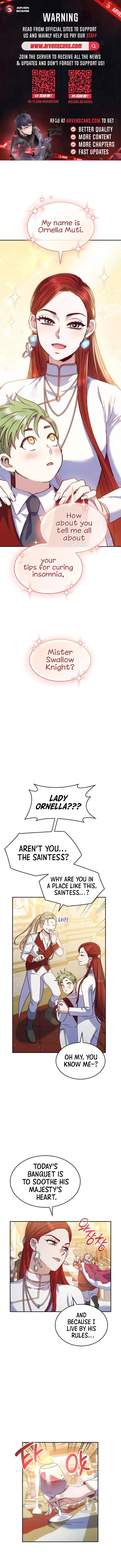 Swallow Knights Tales Chapter 9 page 1