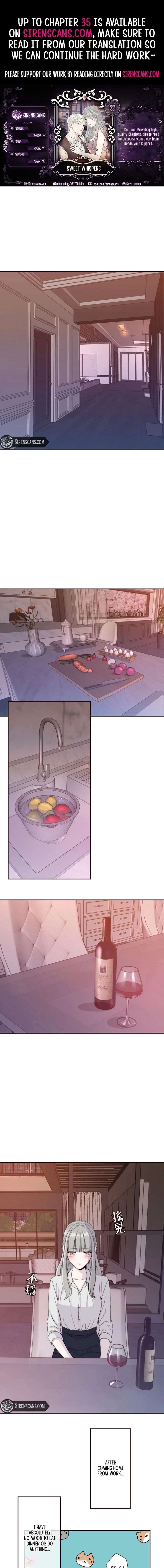 Sweet Whispers Chapter 28 page 1