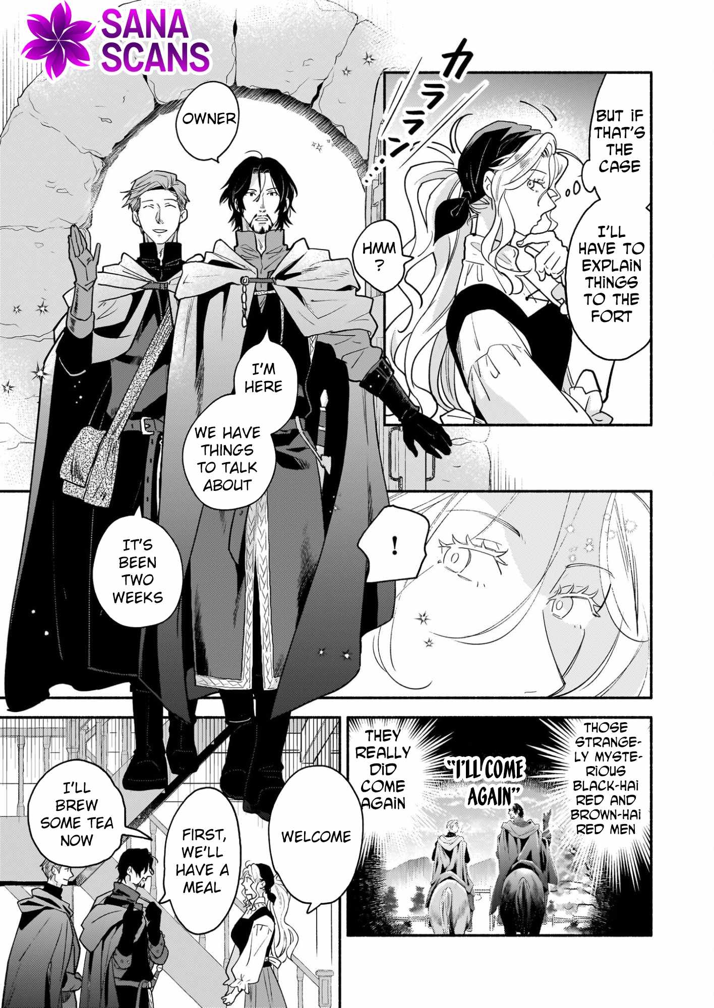 Taieki Maho Kishi wa Henkyo de Yadoya o Eigyo chu Chapter 2 page 15