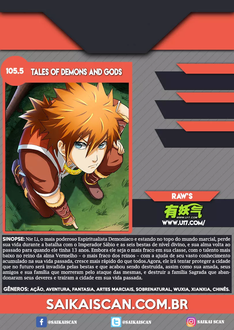 Tales of Demons and Gods Chapter 105.5 page 1