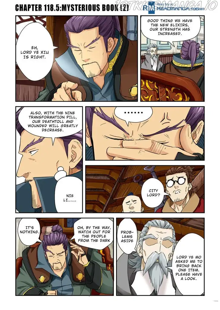 Tales of Demons and Gods Chapter 118.5 page 1