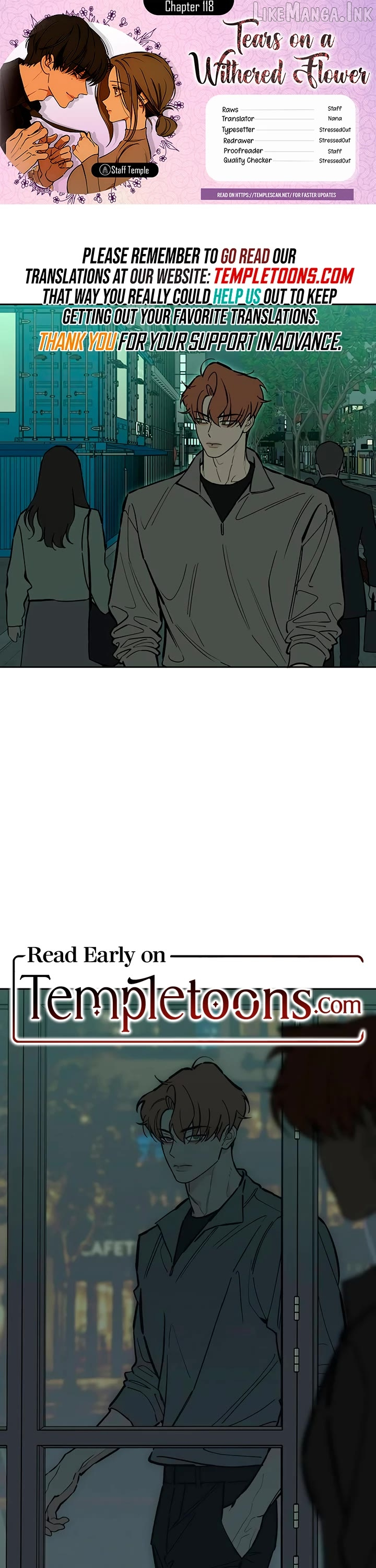 Tears on a Withered Flower Chapter 118 page 1