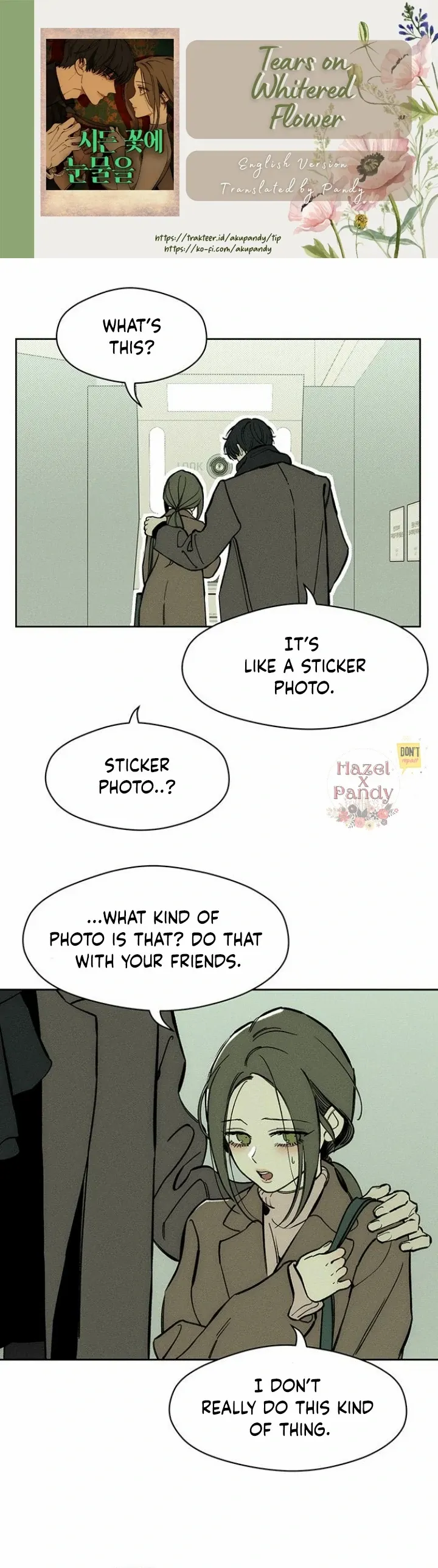 Tears on a Withered Flower Chapter 45 page 1