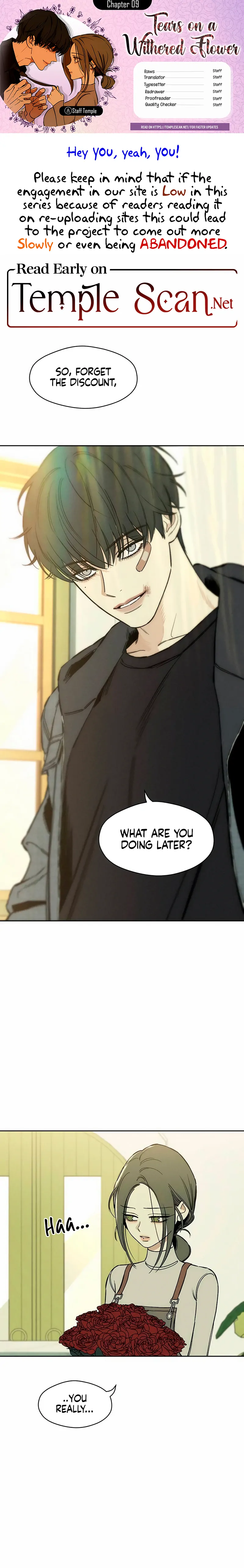 Tears on a Withered Flower Chapter 9 page 1