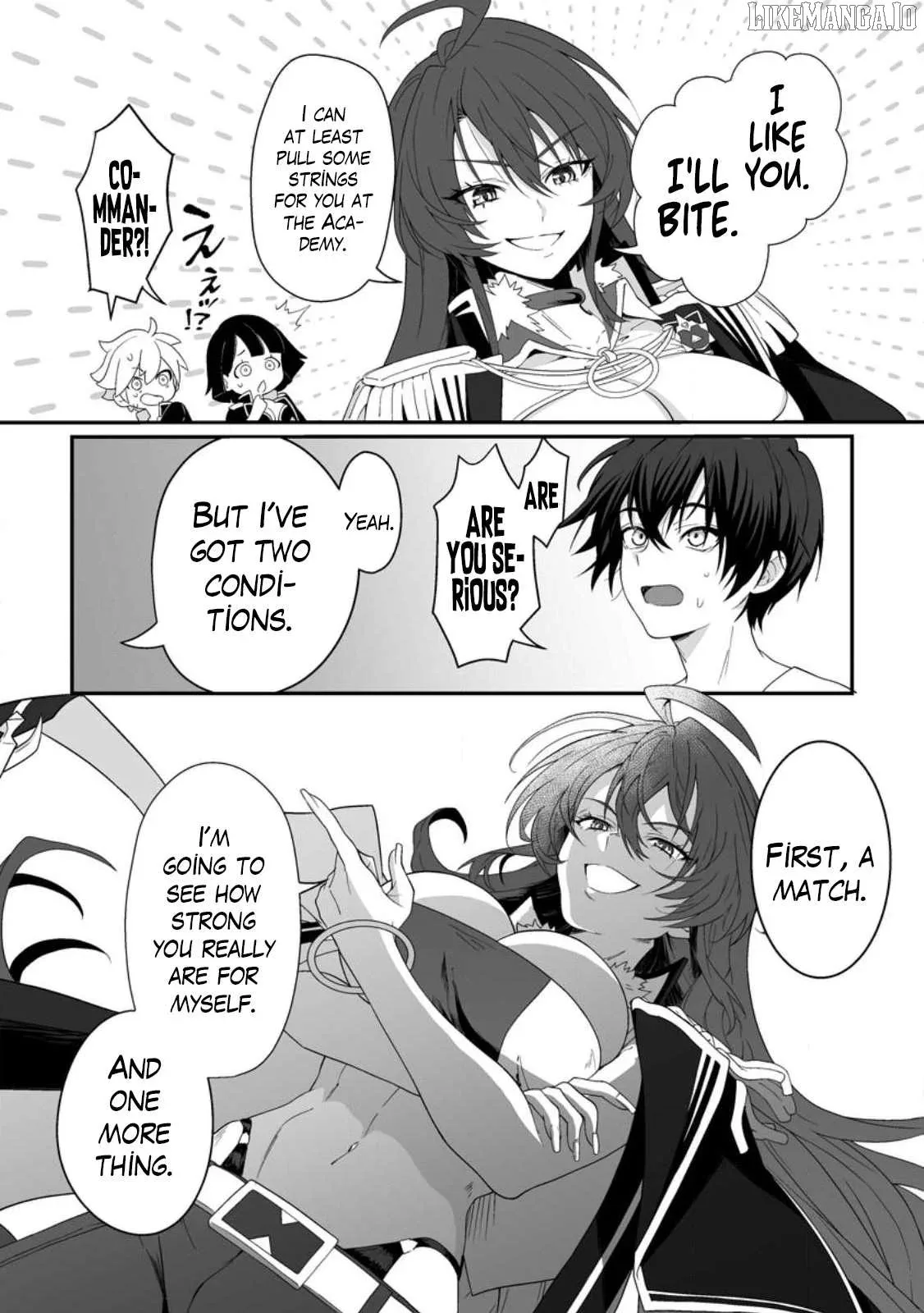 Teisou Gyakuten Sekai De Yuiitsu No Otoko Kishi No Ore, Onna Kishi Gakuen Ni Nyuugaku Shitara Nazeka Eiyou Atsukai Sareta ~Zetsurin Skill De Harem Musou~ Chapter 1 page 13