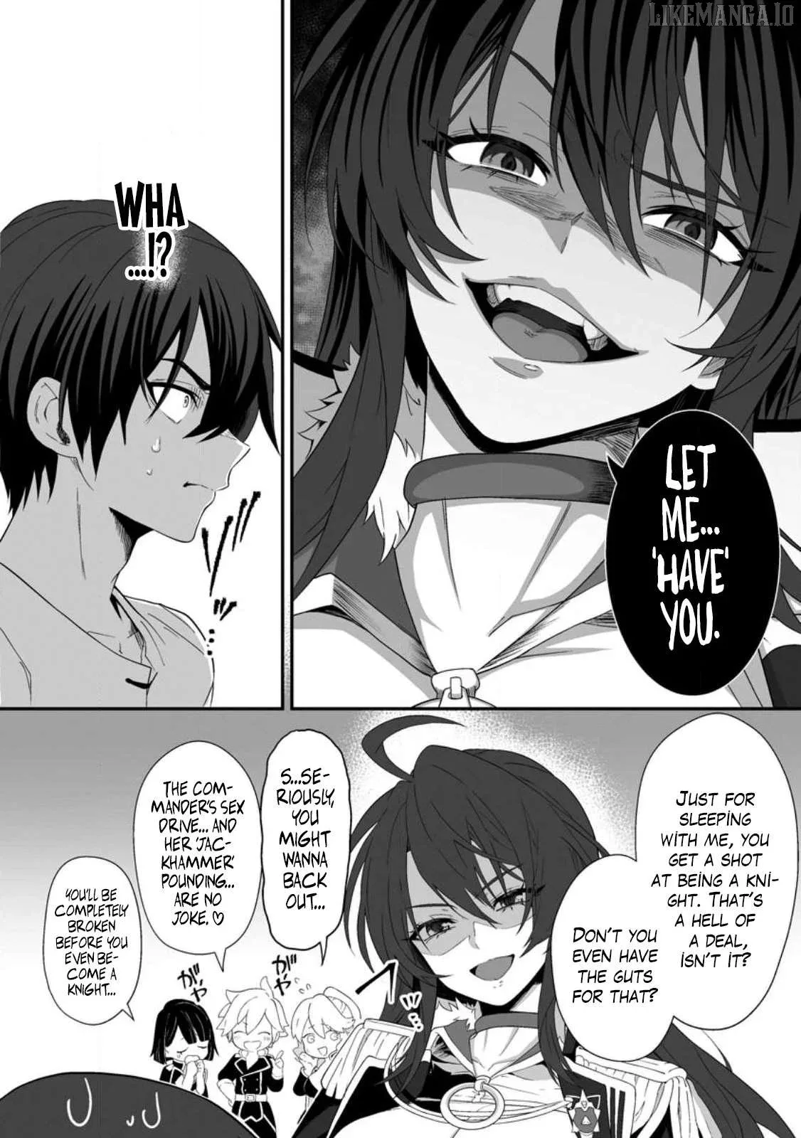 Teisou Gyakuten Sekai De Yuiitsu No Otoko Kishi No Ore, Onna Kishi Gakuen Ni Nyuugaku Shitara Nazeka Eiyou Atsukai Sareta ~Zetsurin Skill De Harem Musou~ Chapter 1 page 14