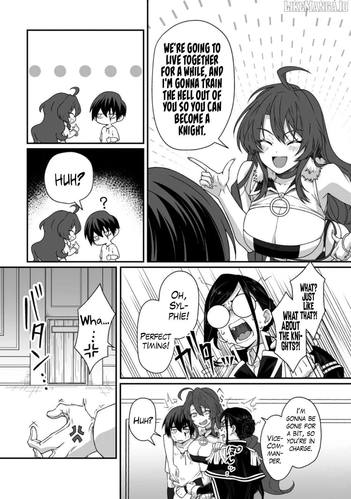 Teisou Gyakuten Sekai De Yuiitsu No Otoko Kishi No Ore, Onna Kishi Gakuen Ni Nyuugaku Shitara Nazeka Eiyou Atsukai Sareta ~Zetsurin Skill De Harem Musou~ Chapter 1 page 23