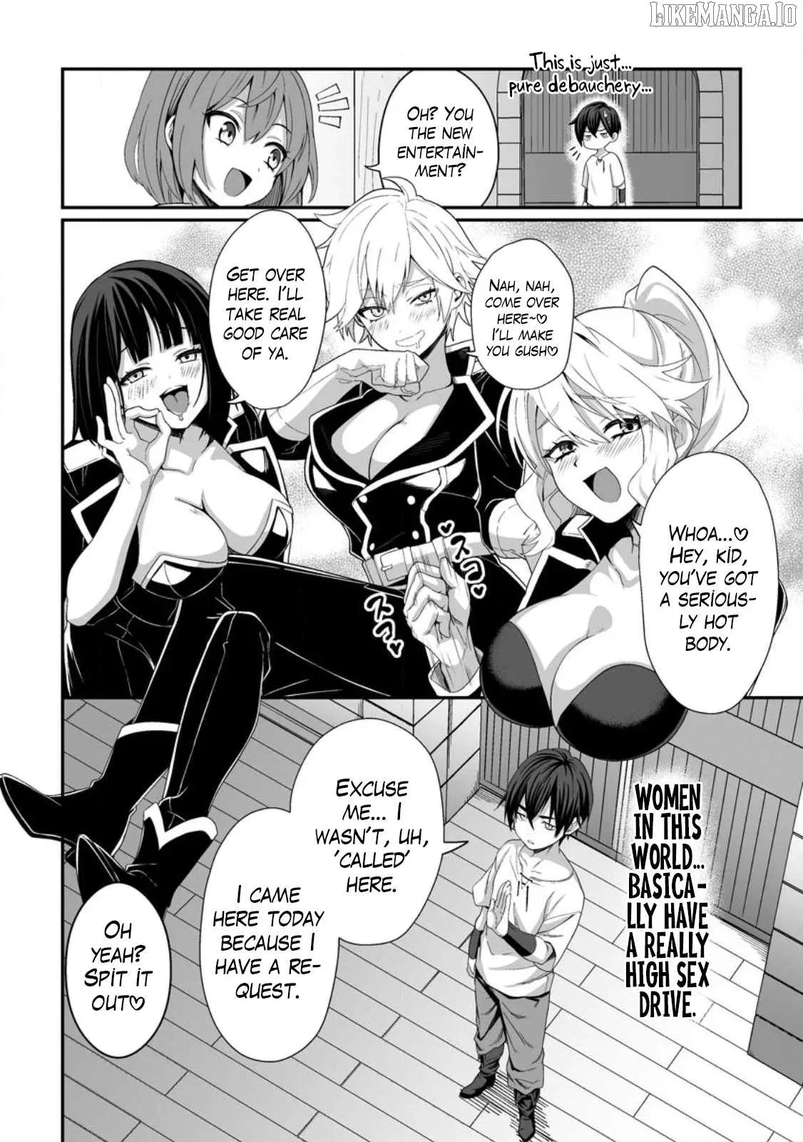 Teisou Gyakuten Sekai De Yuiitsu No Otoko Kishi No Ore, Onna Kishi Gakuen Ni Nyuugaku Shitara Nazeka Eiyou Atsukai Sareta ~Zetsurin Skill De Harem Musou~ Chapter 1 page 8
