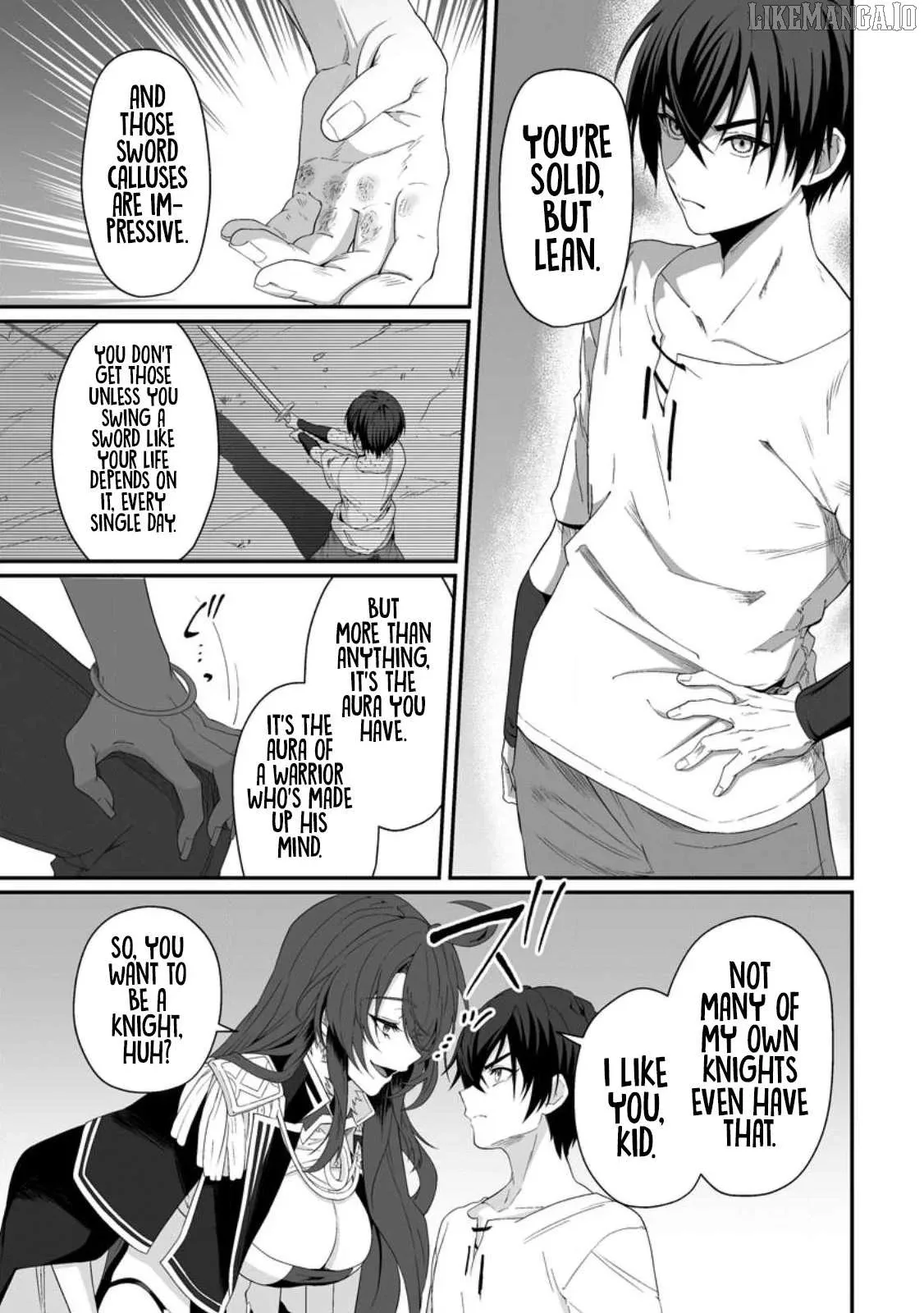 Teisou Gyakuten Sekai De Yuiitsu No Otoko Kishi No Ore, Onna Kishi Gakuen Ni Nyuugaku Shitara Nazeka Eiyou Atsukai Sareta ~Zetsurin Skill De Harem Musou~ Chapter 1 page 11