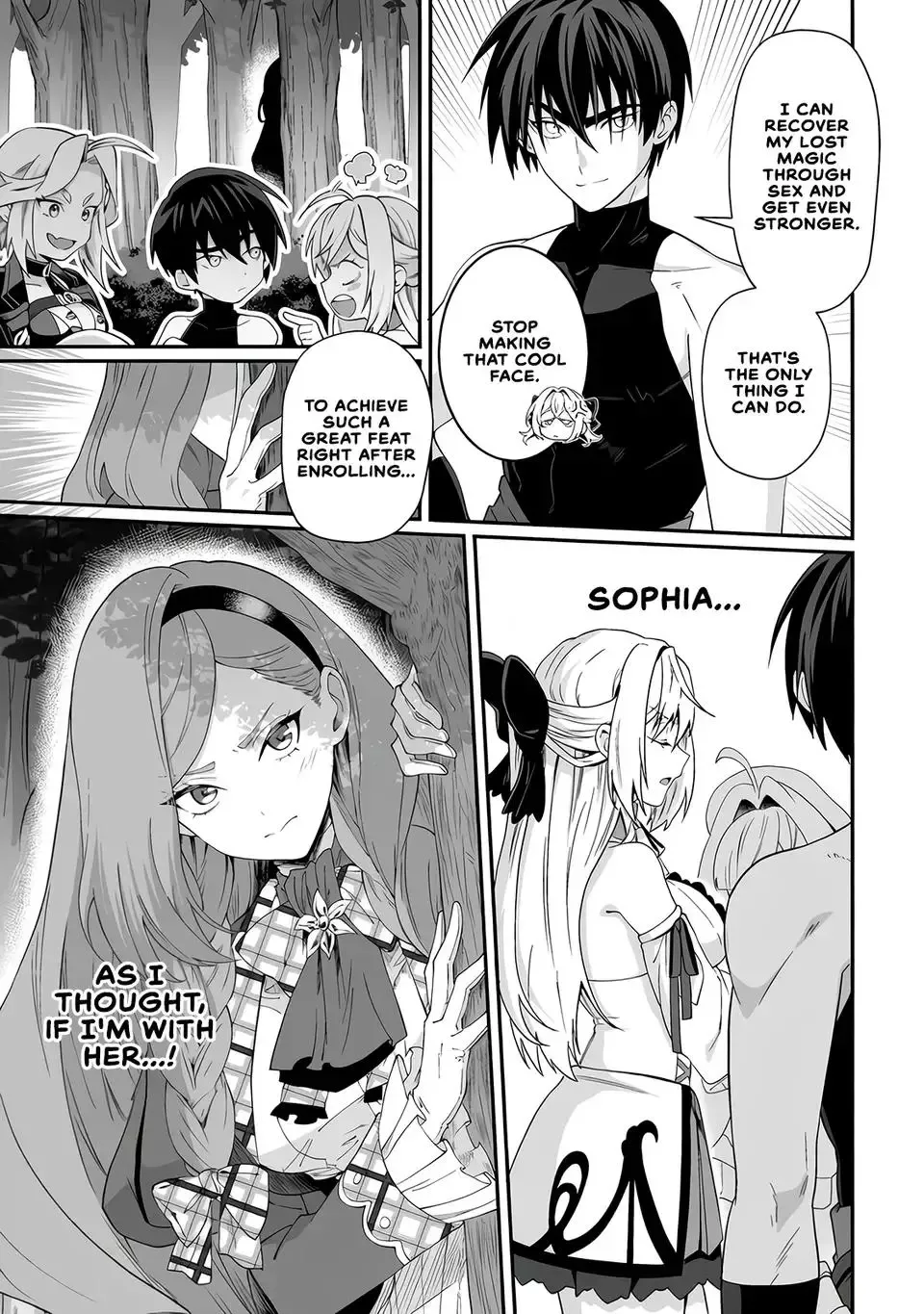 Teisou Gyakuten Sekai De Yuiitsu No Otoko Kishi No Ore, Onna Kishi Gakuen Ni Nyuugaku Shitara Nazeka Eiyou Atsukai Sareta ~Zetsurin Skill De Harem Musou~ Chapter 10 page 31