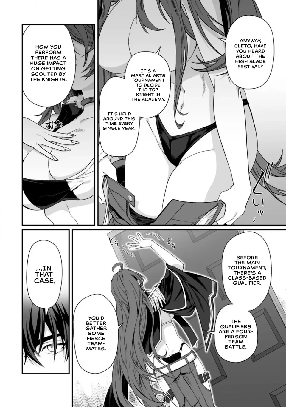 Teisou Gyakuten Sekai De Yuiitsu No Otoko Kishi No Ore, Onna Kishi Gakuen Ni Nyuugaku Shitara Nazeka Eiyou Atsukai Sareta ~Zetsurin Skill De Harem Musou~ Chapter 11.1 page 2