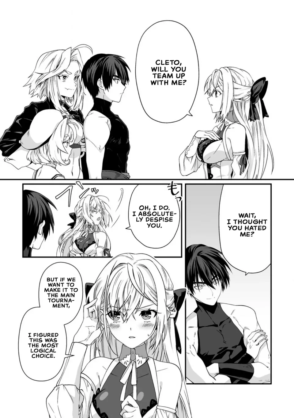 Teisou Gyakuten Sekai De Yuiitsu No Otoko Kishi No Ore, Onna Kishi Gakuen Ni Nyuugaku Shitara Nazeka Eiyou Atsukai Sareta ~Zetsurin Skill De Harem Musou~ Chapter 11.2 page 4