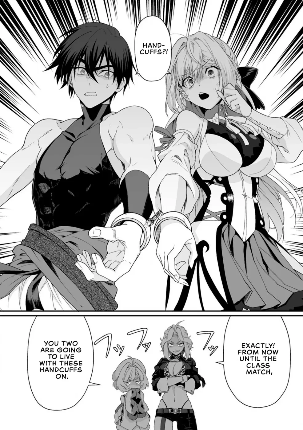 Teisou Gyakuten Sekai De Yuiitsu No Otoko Kishi No Ore, Onna Kishi Gakuen Ni Nyuugaku Shitara Nazeka Eiyou Atsukai Sareta ~Zetsurin Skill De Harem Musou~ Chapter 11.3 page 9