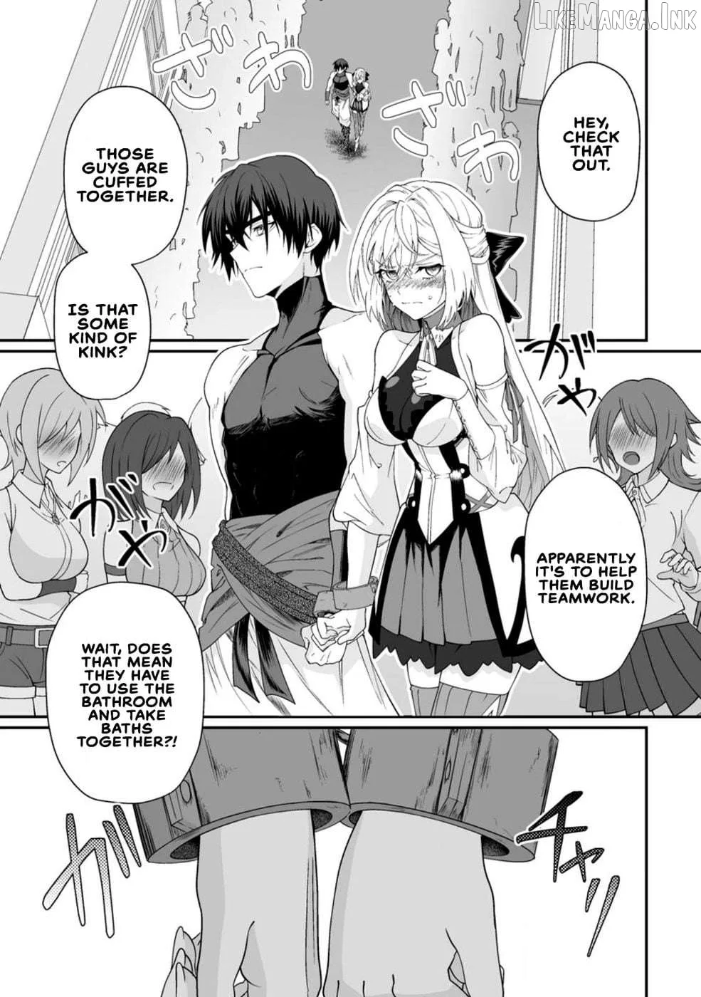 Teisou Gyakuten Sekai De Yuiitsu No Otoko Kishi No Ore, Onna Kishi Gakuen Ni Nyuugaku Shitara Nazeka Eiyou Atsukai Sareta ~Zetsurin Skill De Harem Musou~ Chapter 12.1 page 1